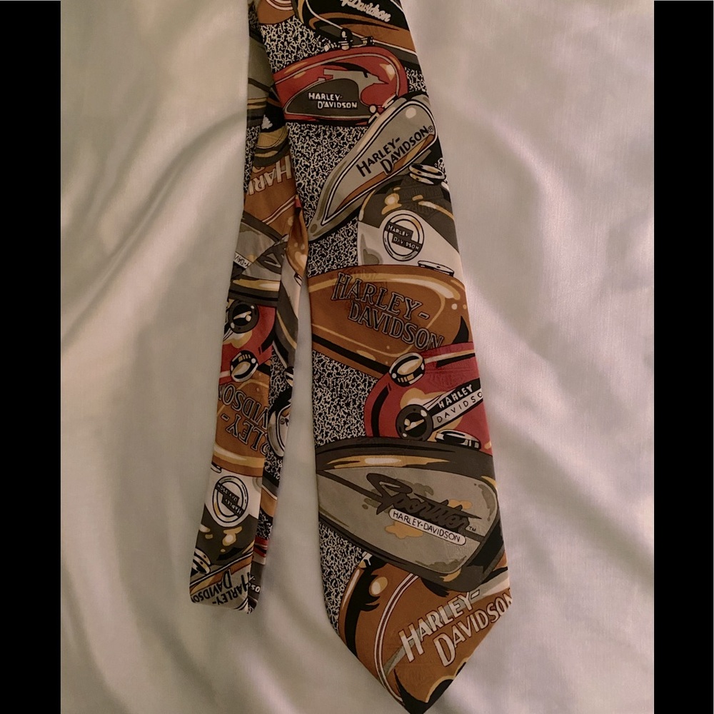 Ralph Marlin Harley-Davidson Tie